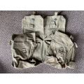 RHODESIAN PATTERN 62 KIDNEY POUCHES-GOOD AND COMPLETE CONDITION