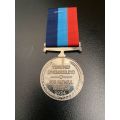 FULL SIZE TRANSKEI FAITHFUL SERVICE MEDAL FOR 10 YEARS OUTSTANDING AND DEVOTED SERVICE