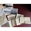 LARGE SELECTION OF DOCUMENTS & PHOTOS MOSTLY FROM THE THIRTIES AND WW22 RAF RELATED-CAME FROM ONE FA