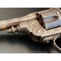BELGIAN JEAN WARNANT .450 REVOLVER MADE 1870`S-1890`S-THIS REVOLVER IS FULL DEACTIVATED AND CAN ONLY