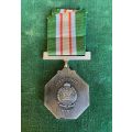 SA RAILWAY POLICE STAR FOR MERIT/SILVER-FULL SIZE-UNNAMED