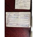 SELECTION OF BORDER WAR DOCUMENTS -SOLD TOGETHER-DATED 1980