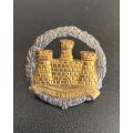 CONGELA REGIMENT B-METAL-VOIDED CAP BADGE- 2 LUGS