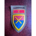 SCHOOL OF ARTILLERY WITH CHIEF OF THE ARMY COMMAND BAR- TUPPER FLASH- ONE PIN