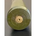 RUSSIAN ZU 23 CARTRIDGE CASE-HEIGHT 15 CM -MEASURES 24 MM AT THE TOP