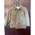 AUTHENTIC JAPANESE WW2 ARMY ,WINTER TUNIC-WORN CHINA AND MANCHURIA-GOOD CONDITION