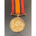 BOER WAR BRONZE MEDAL TO AN INDIAN RECIPIENT-ONLY A SMALL NUMBER OF THESE MEDALS WERE ISSUED AND CAM