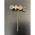 GERMAN 4 PLACE MINIATURE PIN BADGE-ORIGINAL WW1