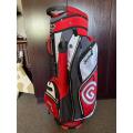 CLEVELAND GOLF BAG-GOOD CONDITION-ALL ZIPS WORKING