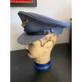 SAAF PEAKED CAP-WORN FROM 1959- GOOD CONDITION