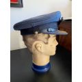 SAAF HIGH RANKING OFFICERS PEAKED CAP-BORDER WAR PERIOD-GOOD CONDITION