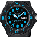 CASIO NEO-Display Black Watch with Resin Band++Brand New++ROBUST PIECES!!
