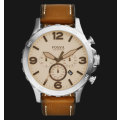 FOSSIL NATE 50mm Oversize Gents Chronograph Watch Brand new in Box ++MUST HAVE BEAST!!++