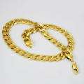 600MM x 7MM Chunky Necklace Gold filled.Lobster Clasp Not Gold Plated. Lifetime Endurance!!