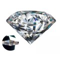 WOW**1CT/6.5mm D-VVS1 Moissanite Lab Cr Diamond |  Certified | Stunning Fire-Cheapest Shipping ever