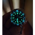 CRAZY DEAL!!-STEELDIVE SD-1972 TURTLE DAY DATE DIVER SEIKO NH36A MVT 24 JEWELS !