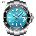 NEW!!-Submariner 300m Steeldive Diver NH35A 24 JEWELS AUTOMATIC
