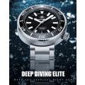 WOW-Spectacular!!-1000m Deapsea Diver Addies 6H Automatic Seiko mvt With Helium safety valve!!