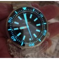 READ BELOW!!-SERIOUS Deapsea Diver Addies 6H Automatic Seiko mvt With Helium safety valve!!