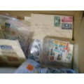 Glory box full of stamps