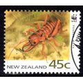 NEW ZEALAND 1993 "ENDANGERED SPECIES" SET OF 5 VFU. SG 1736-40. CAT 6,25 POUNDS.