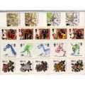 GREAT BRITAIN 1991 YEAR PACK WITH SPECIAL HIGH QUALITY ALBUM. SG 1531-35, 1546-49, 1560-1568.