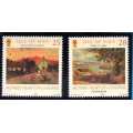 ISLE OF MAN 2004 "WATER COLOURS" SET OF 6 UMM. SG 1178-1183. CAT 8,10 GBP.