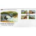 ZIMBABWE 1996 ALL 4 COMMEMORATIVE SETS FOR THE YEAR ON FDC. SG 918-937. CAT STAMPS 13 POUNDS.