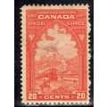 CANADA 1927 SPECIAL DELIVERY "60TH ANNIV OF CONFEDERATION" 20c MOUNTED MINT. SG S5. CAT 13 POUNDS.