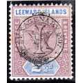 LEEWARD ISLANDS 1897 QV DIAMOND JUBILEE 2,5d MOUNTED MINT. SG 11. CAT 9,50 POUNDS. (2018)