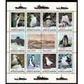 ARGENTINA 1980 BIRDS & ANIMALS 2 MINI SHEETS. SG MS 1687. CAT 44 POUNDS.