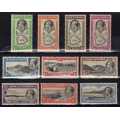 ASCENSION 1934 DEFIN FULL SET OF 10 VERY FINE MM. SG 21-30. CAT 120 POUNDS. (2018)