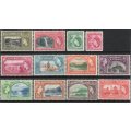Trinidad & Tobago 1953-59 QEII definitive set of 12 umm/lmm. SG 267-278. Cat £40 (2018)