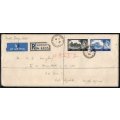Great Britain 1955 QEII high value def on 2 plain fdc's 1/9/55 & 23/9/55. SG 536-539. Cat £1500
