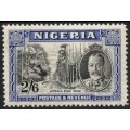 Nigeria 1936 KGV defin 2/6d mounted mint spot of gum thinning. SG 42. Cat £8.50 (2018)
