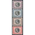 South West Africa 1935 Silver Jubilee set of 4 lightly mounted mint. SG 88-91. Cat £11,50 (2018)