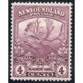Canada Newfoundland 1919 Caribou 4c mauve lightly mounted mint. SG 133. Cat £13 (2018)