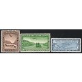 Canada Newfoundland 1931 Air set of 3 without wmk lightly mounted mint. SG 192-194. Cat £85 (2018)