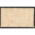 ASCENSION 1938 DEFIN 1d "GREEN MOUNTAIN" LMM(*) BROWNISH GUM. PERF 13½. SG 39. CAT 45 POUNDS. (2018)