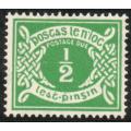 Ireland 1940-70 Postage Due ½d emerald-green unmounted mint. SG D5. Cat £30 (2022)