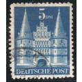 Germany 1948 Definitive (British and American Zones) 5Dm fine used. SG A135. Cat £30 (2013)