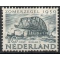 Netherlands 1950 Cultural Relief Fund 10c + 5c mounted mint. SG 717. Cat £9,25 (2013)