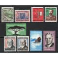 South West Africa 1963-67 mint selection. SACC 221, 224, 227-233. Cat R79 (2023-25)