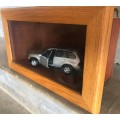 BMW X5 Framed in wooden box.