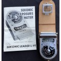 vintage SECONIC photoelectric exposure meter