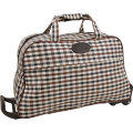Checkered Trolley Bag