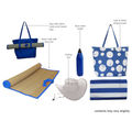 Blue Beach Bag Set