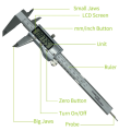 Stainless Steel Digital Caliper 6 Inch 150mm Micrometer LCD Gauge Vernier Electronic Measuring Ruler