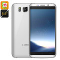 E-Ceros C8 Edge Smartphone - Quad-Core CPU, 3G, Dual-IMEI, Android 6.0, 5.5-Inch Display SILVER