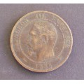 Coin France 10 Centimes 1855A